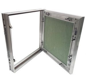 Люк ревизионный под ГКЛ Knauf 300х300 мм