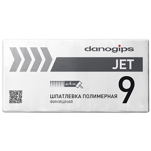 Шпатлевка полимерная финишная Danogips Dano Jet 9, 20 кг