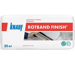 Шпаклевка гипсовая Knauf Rotband Finish, 25 кг