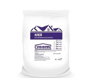 Клей для плитки Суффикс, 5 кг