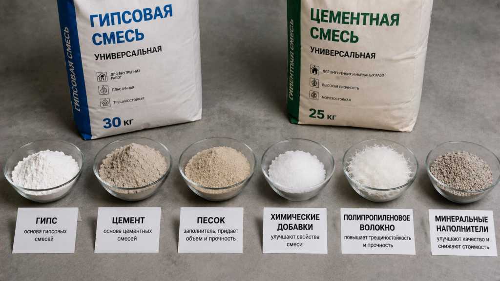 Состав и основа гипсовых и цементных смесей ключевые компоненты.jpg Состав и основа гипсовых и цементных смесей ключевые компоненты.jpg
