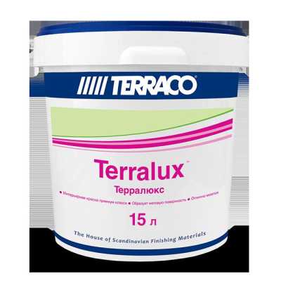 Краска фасадная акриловая Terraco Terralux Medium под колеровку 15 л